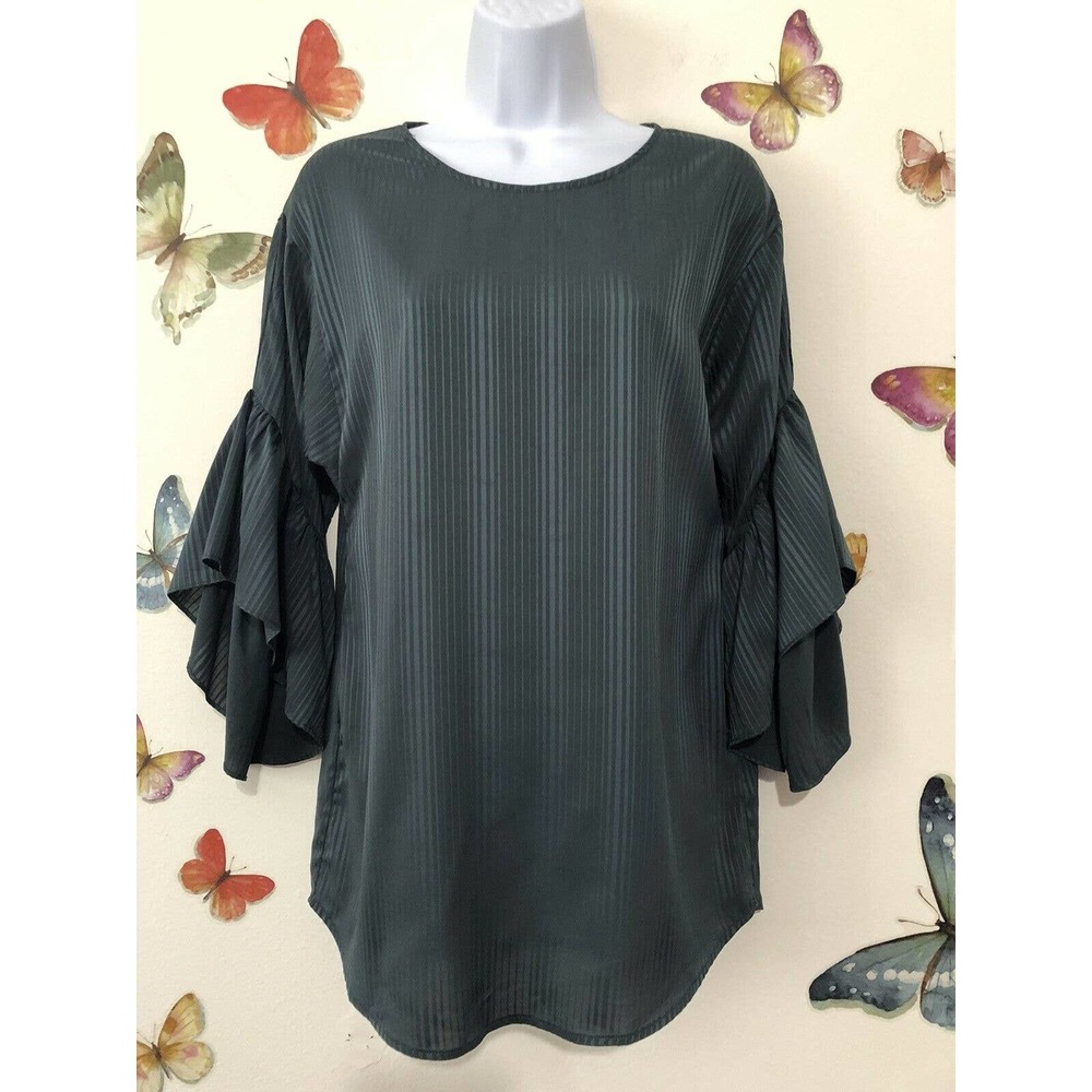 NWT Current Air Stitch Fix Bell Sleeve Blouse Sz S